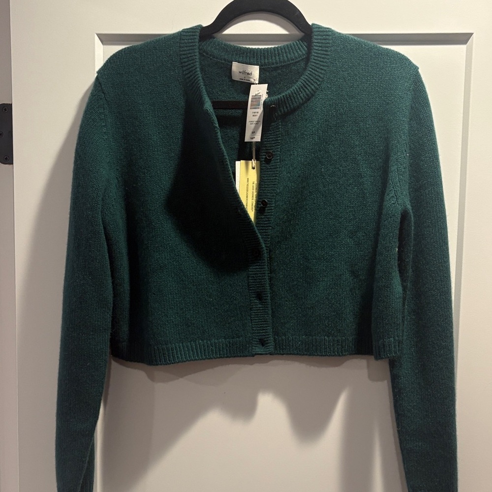 Aritzia cropped cashmere Women's Sweater